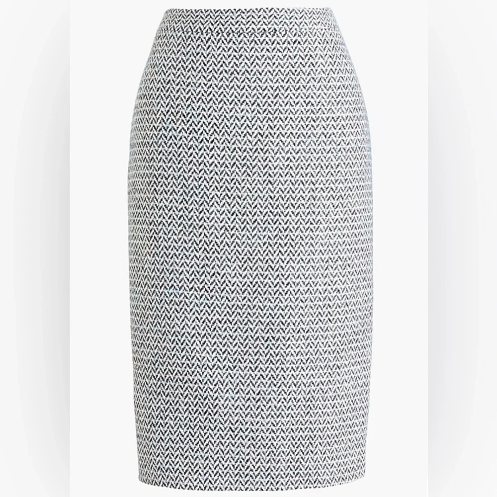 J Crew Wool Pencil Skirt - Picture 1 of 5